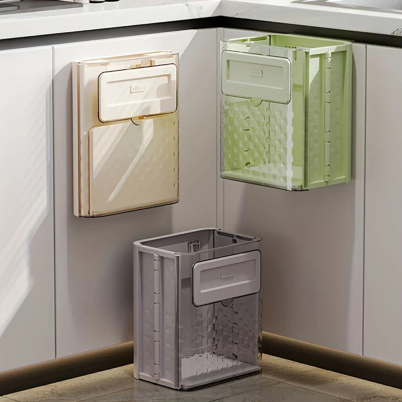 Foldable Wall Mounted Trash Can Kitchenware
