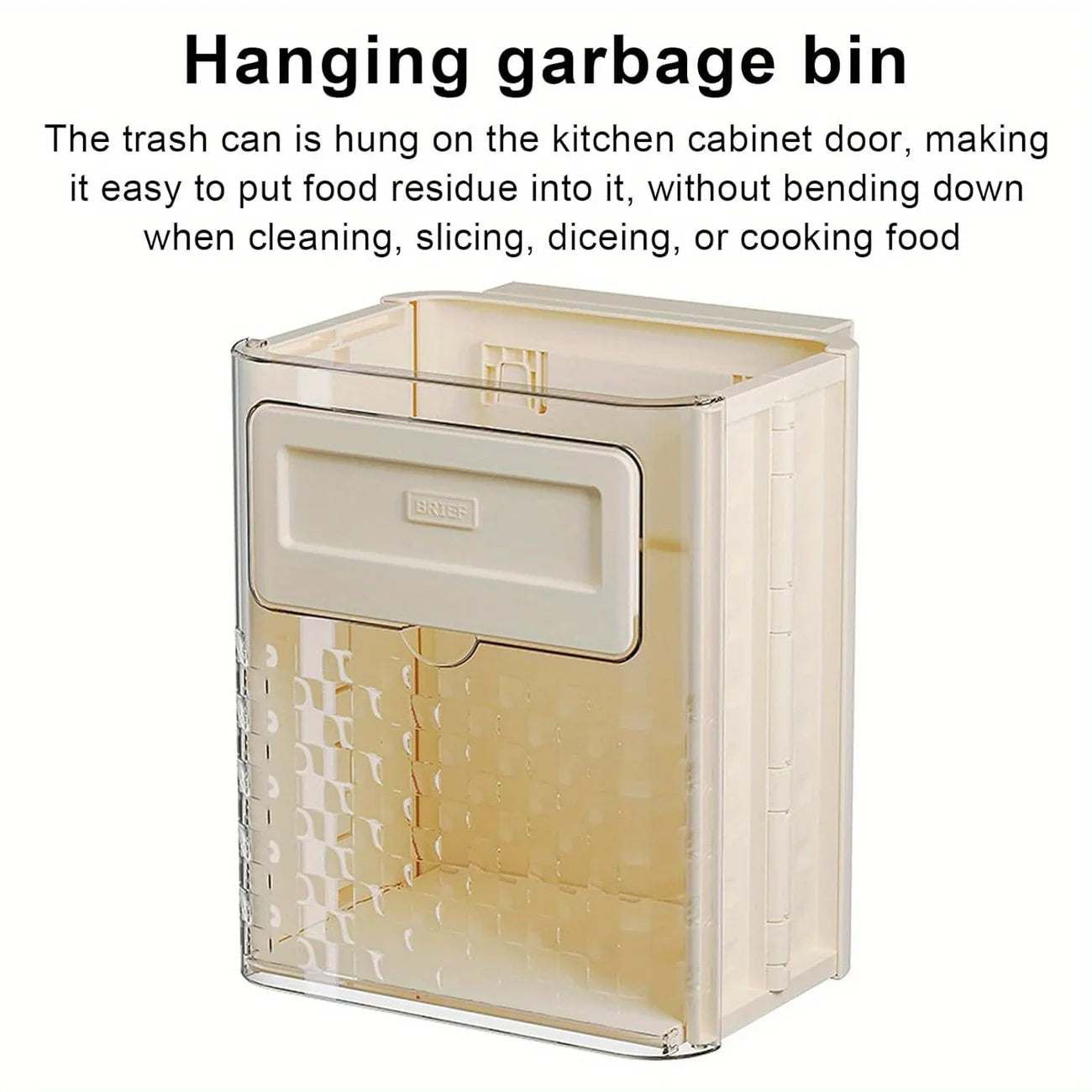 Foldable Wall Mounted Trash Can Kitchenware