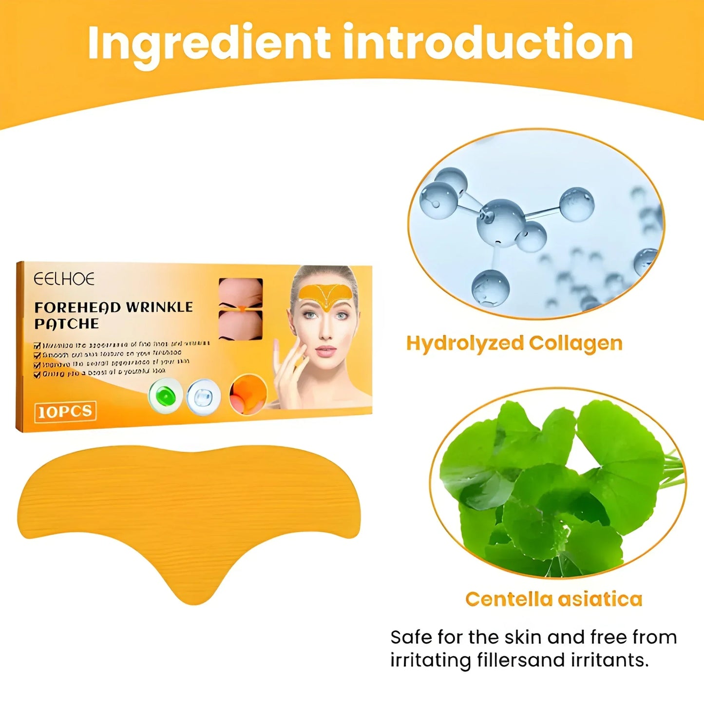 Forehead Wrinkle Smoothing Patches - Health Care
