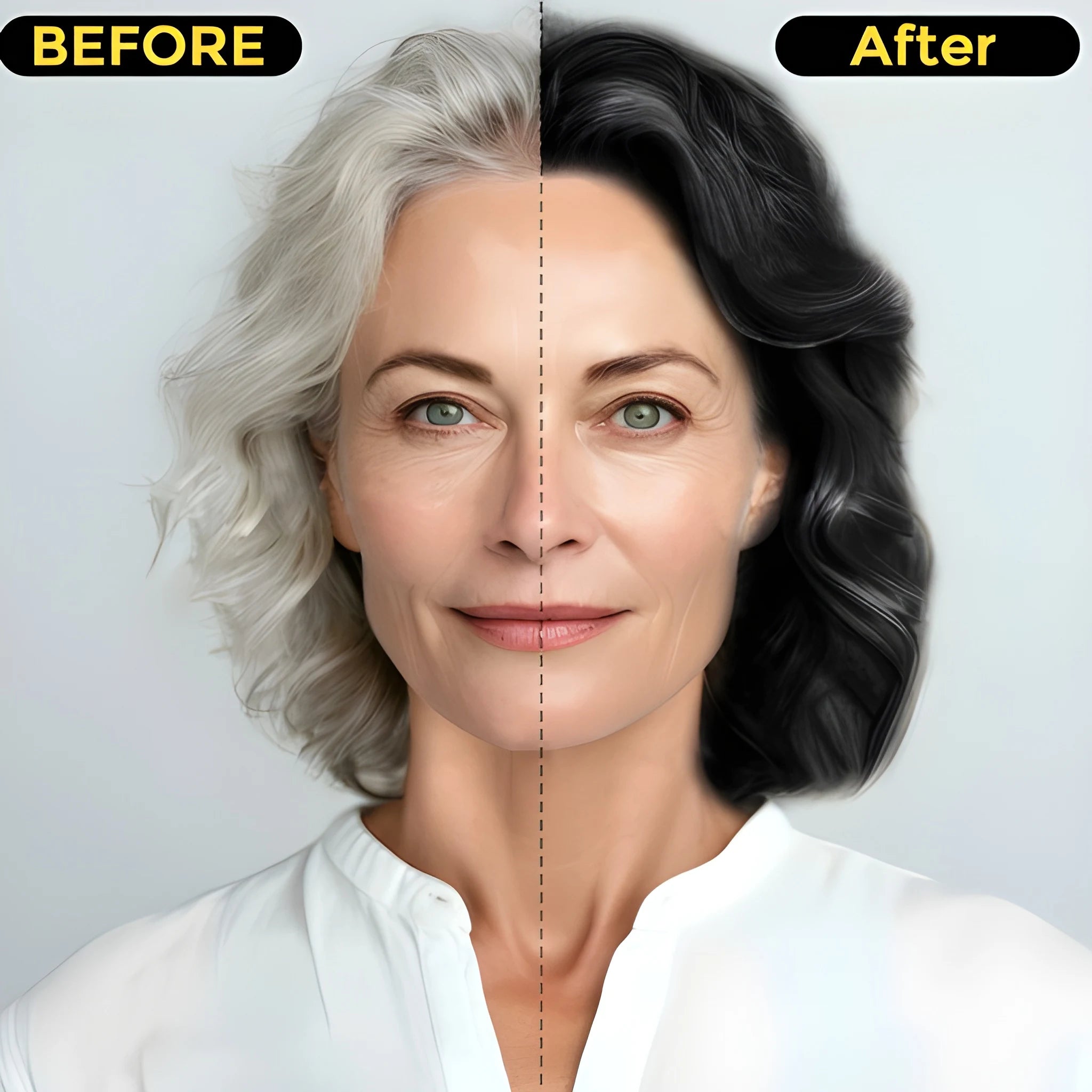 Instant Black Hair Dye Shampoo