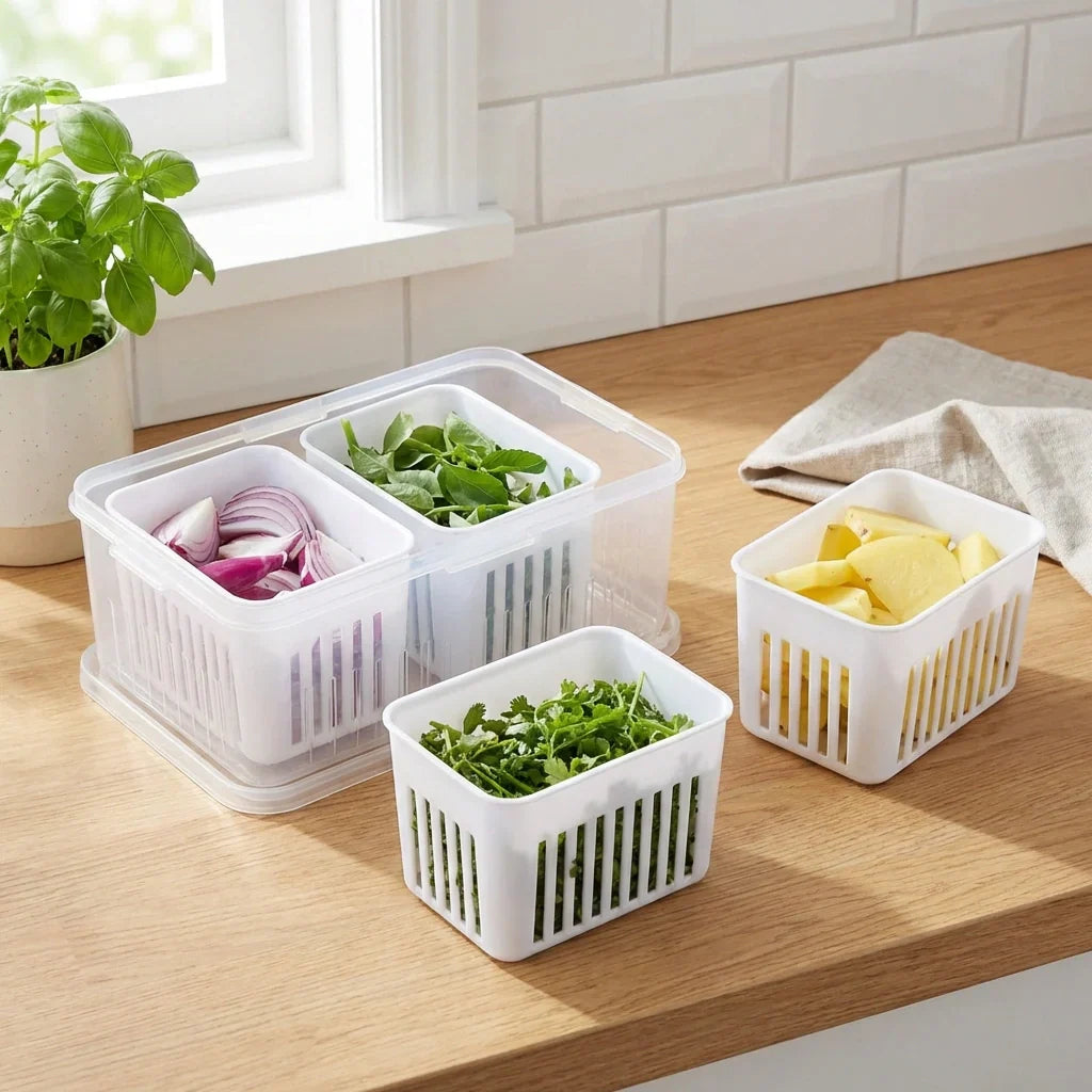 Best fridge storage boxes (1 pc) - food containers | 2026 | fast shipping