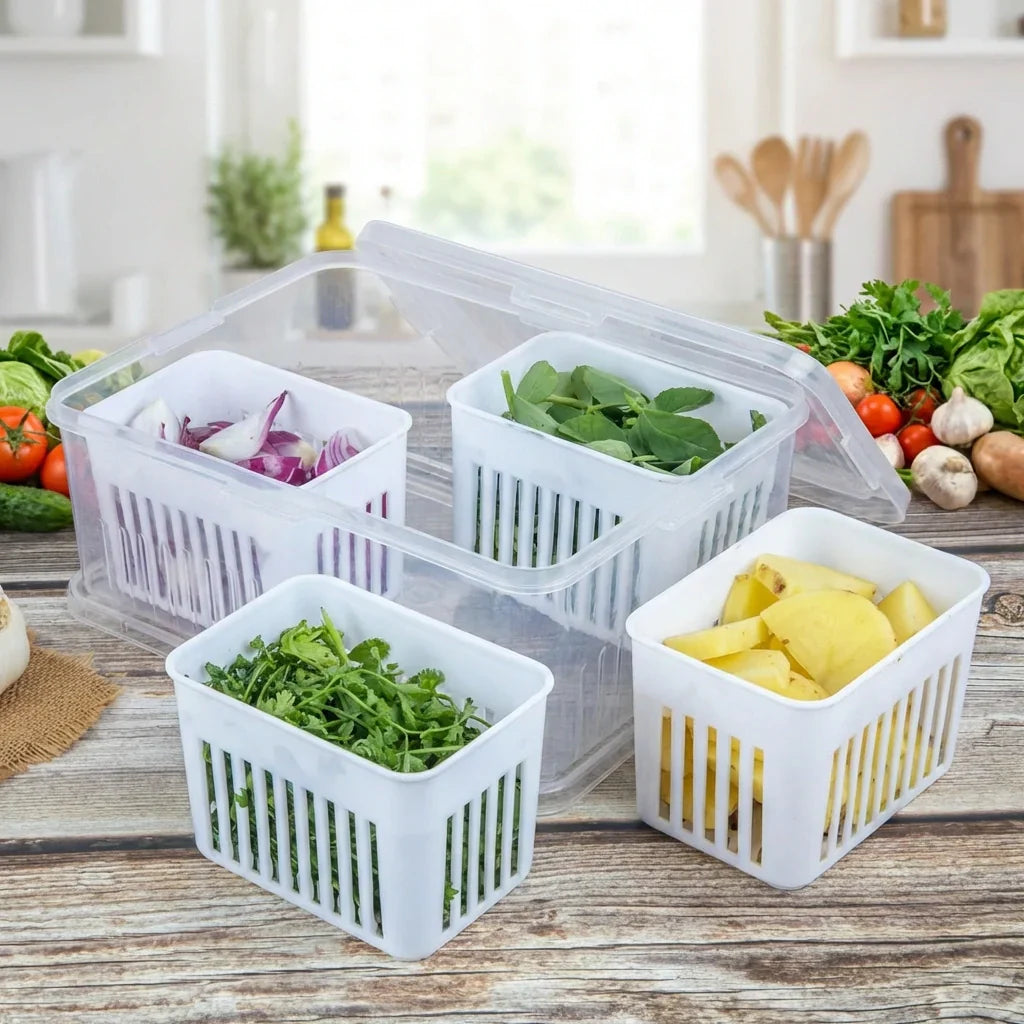 Best fridge storage boxes (1 pc) - food containers | 2026 | fast shipping