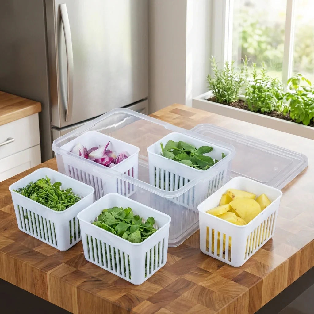 Best fridge storage boxes (1 pc) - food containers | 2026 | fast shipping