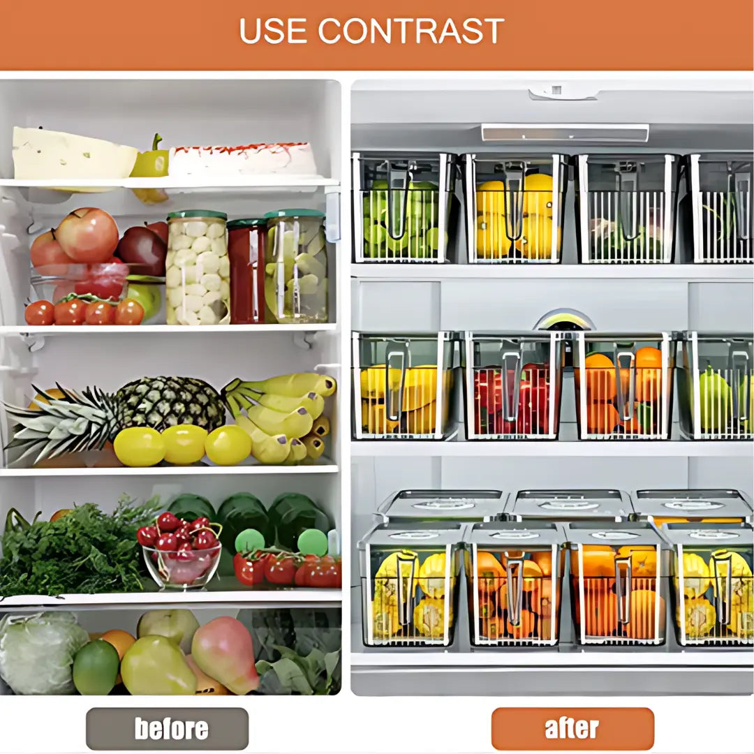 Fridge storage container Jar (6pcs Set)