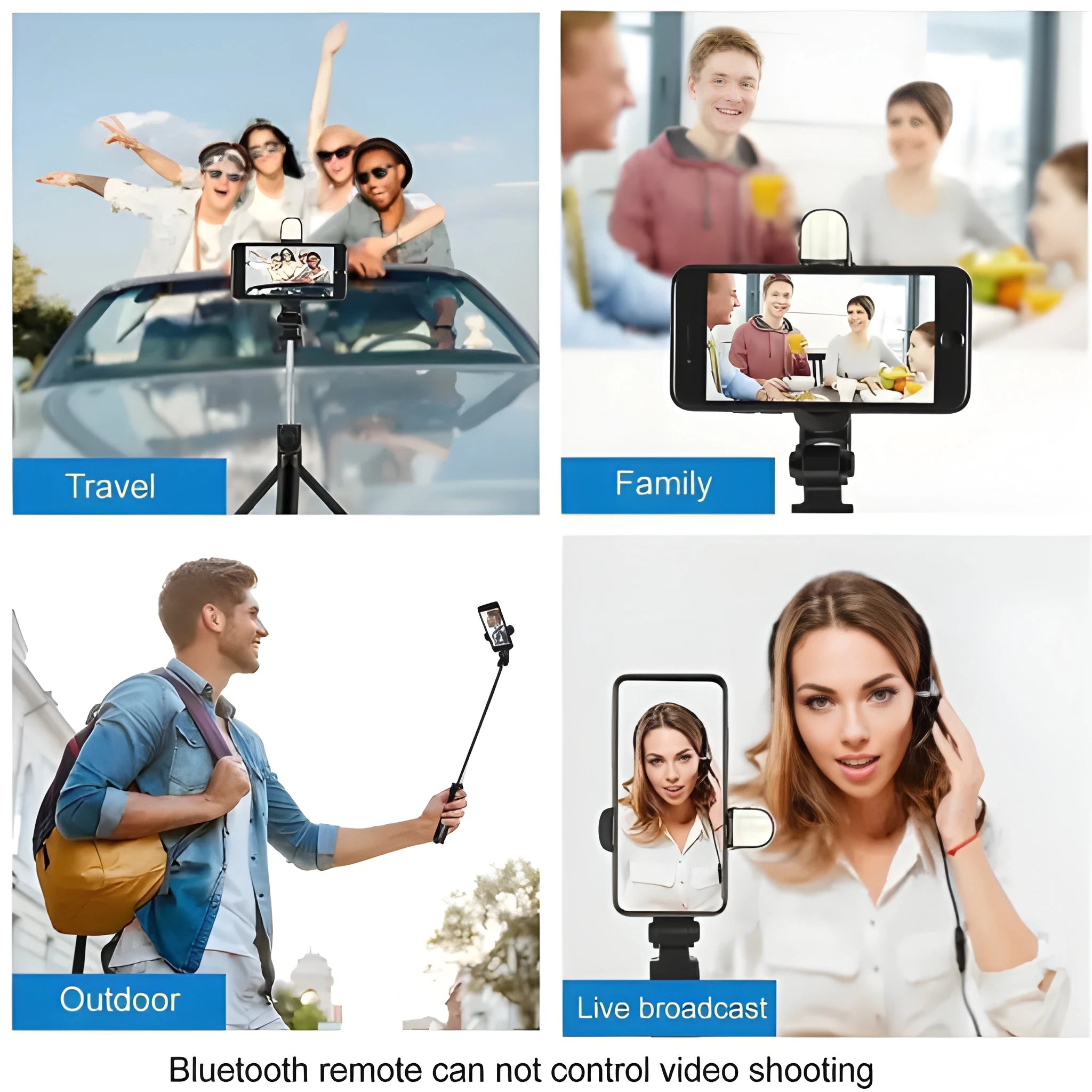 3 in 1 Selfie Tripod