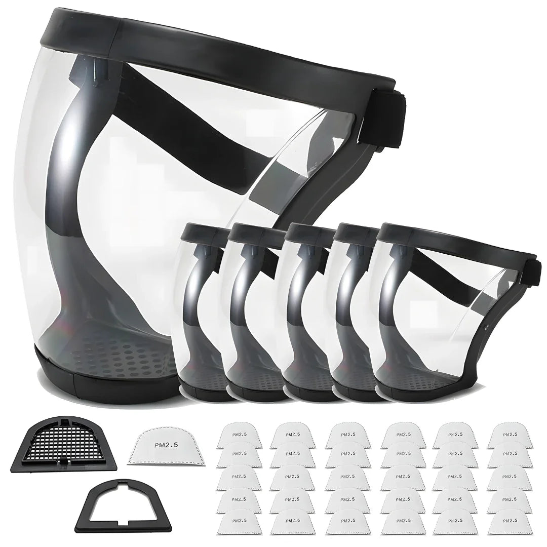 Full Face Anti Fog Transparent Face Mask