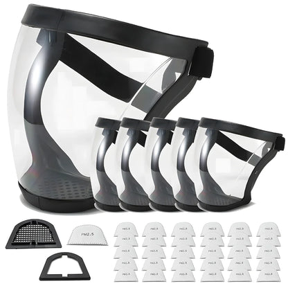 Full Face Anti Fog Transparent Face Mask