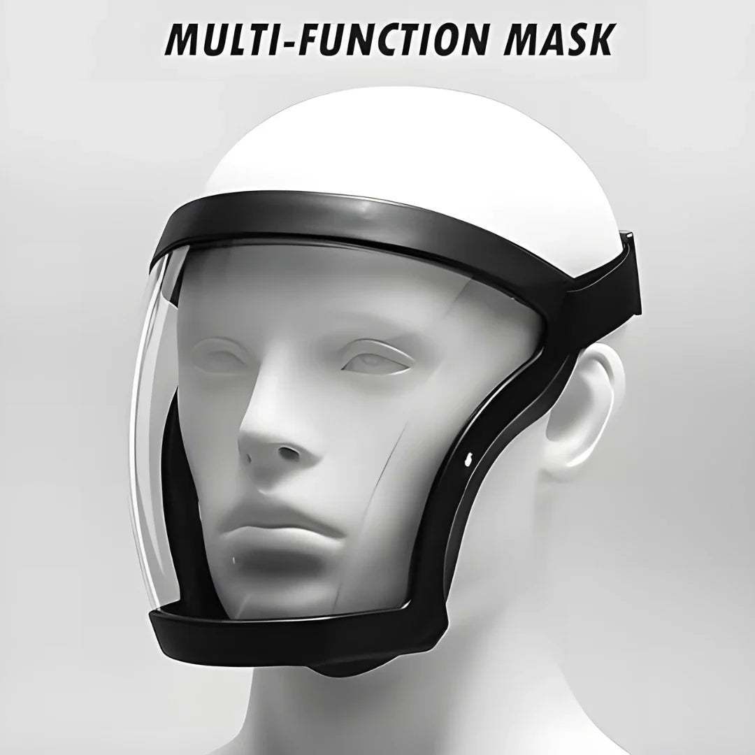 Full Face Anti Fog Transparent Face Mask