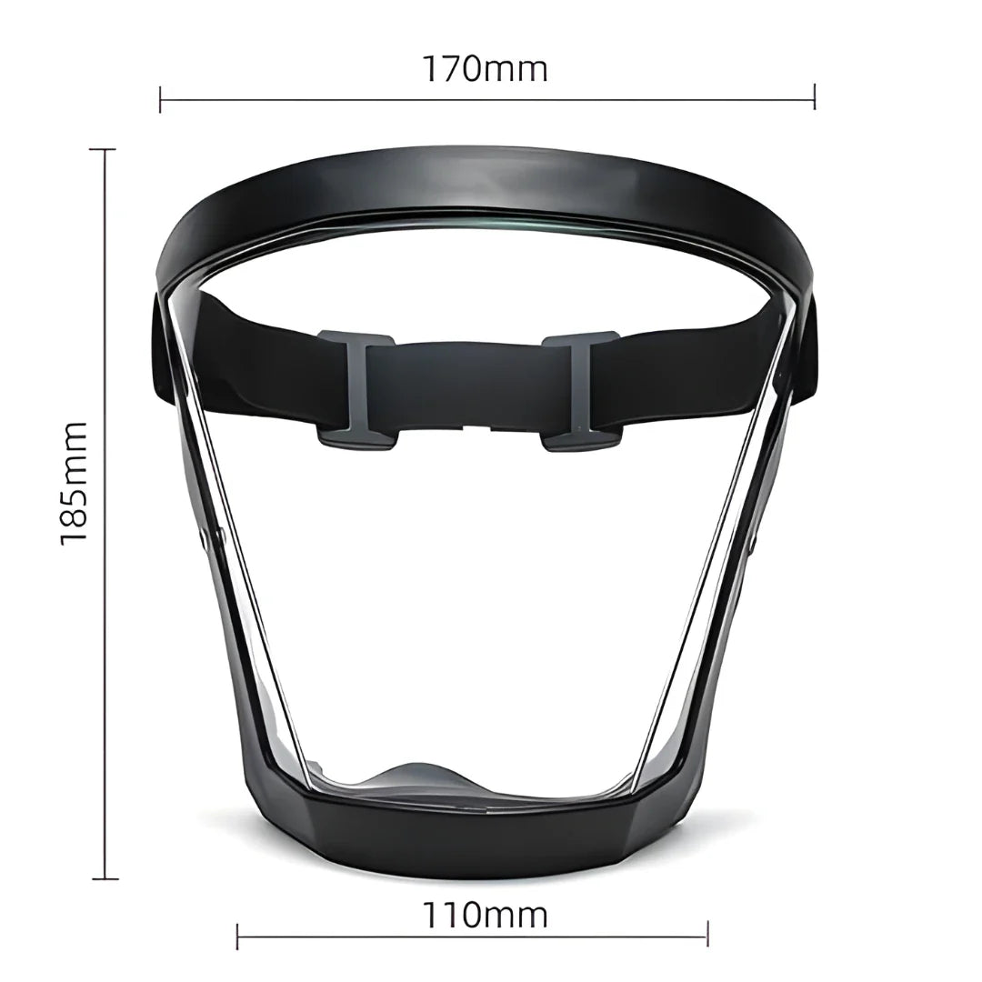 Full Face Anti Fog Transparent Face Mask