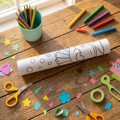 Best fun and educational coloring roll (1 pc) - books & pads | 2026 | fast shipping