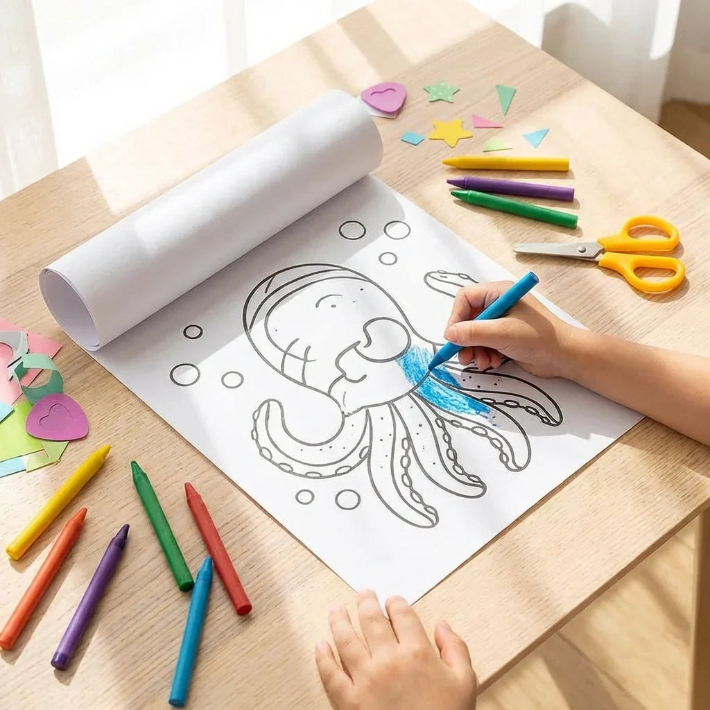 Best fun and educational coloring roll (1 pc) - books & pads | 2026 | fast shipping