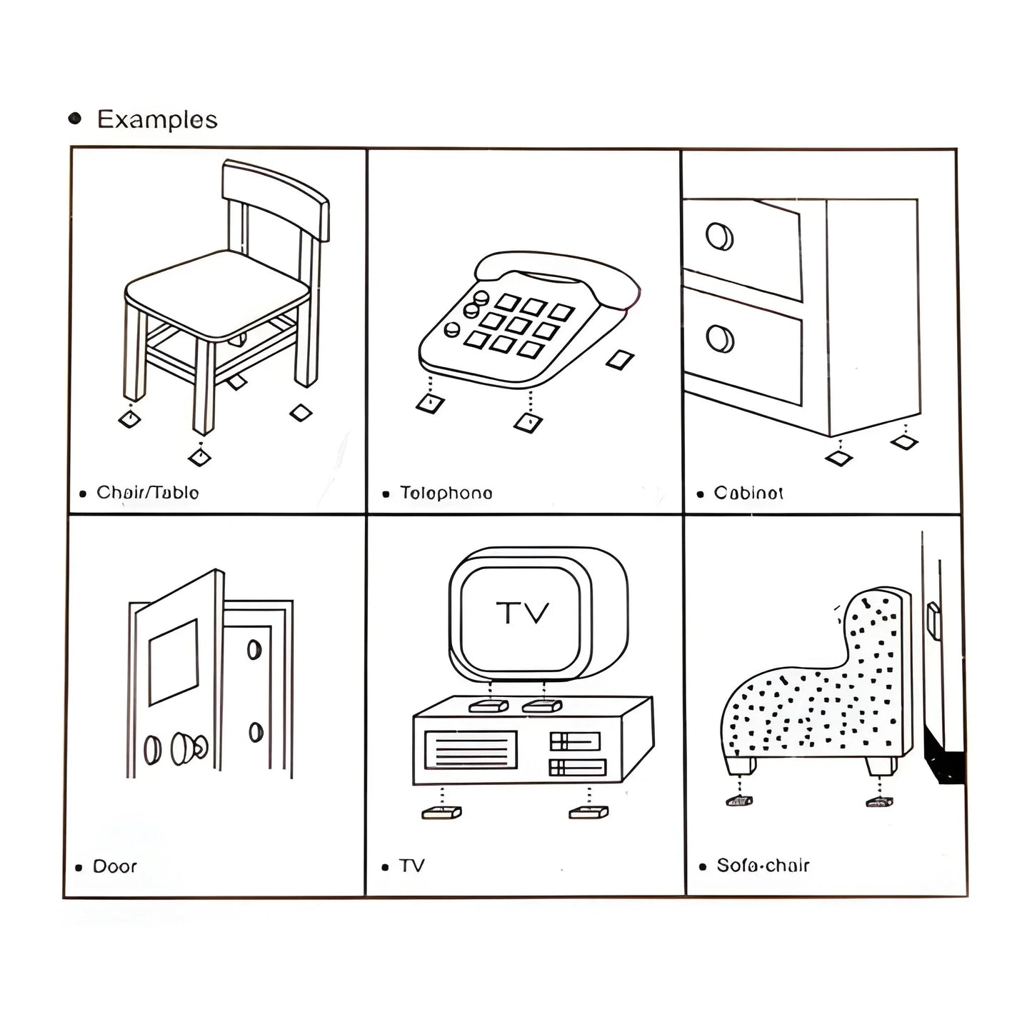 Furniture Protection Pad Anti Slip Floor - Home Improvement