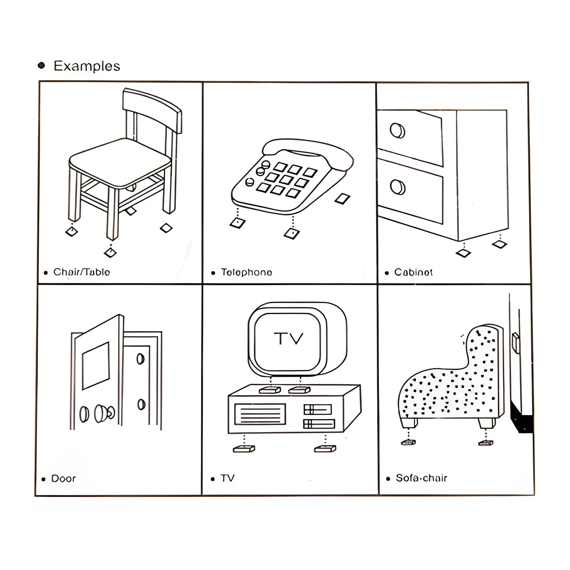 Furniture Protection Pad Anti Slip Floor - Home Improvement