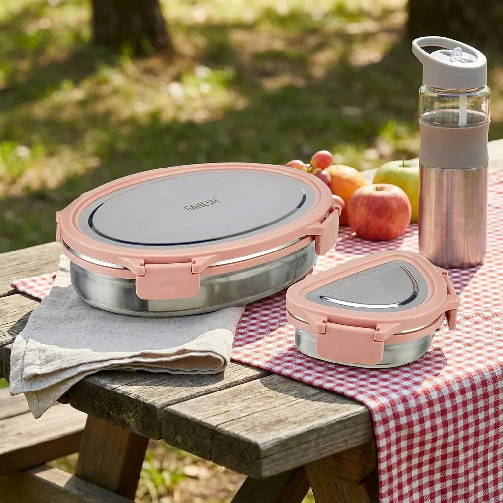 Best ganesh classy 2-piece lunch box set - containers | 2026 | fast shipping
