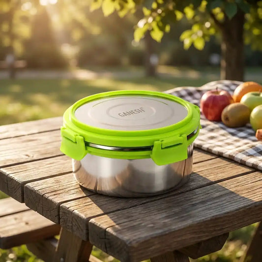 Best ganesh solo round lunch box - food storage containers | 2026 | fast shipping