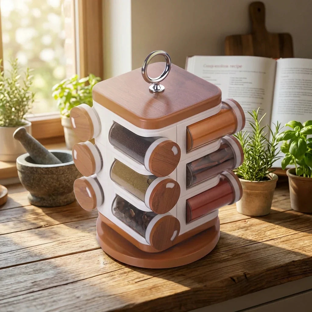 Best ganesh spice rack – 12 jars - organizers | 2026 | fast shipping