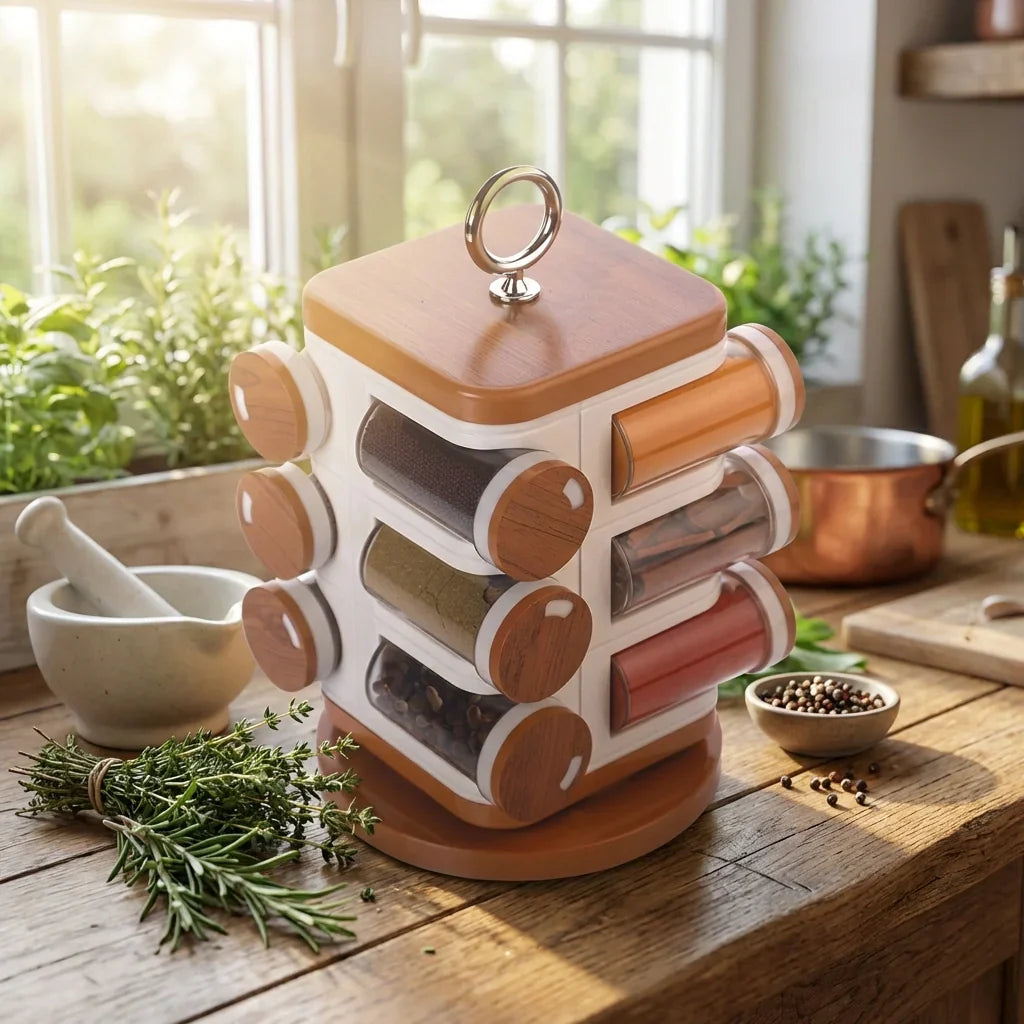 Best ganesh spice rack – 12 jars - organizers | 2026 | fast shipping
