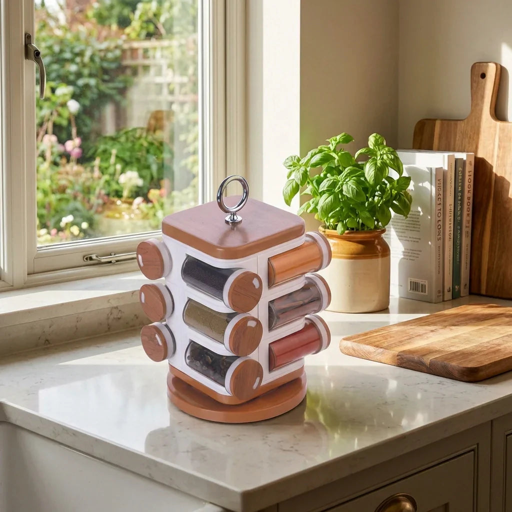 Best ganesh spice rack – 12 jars - organizers | 2026 | fast shipping