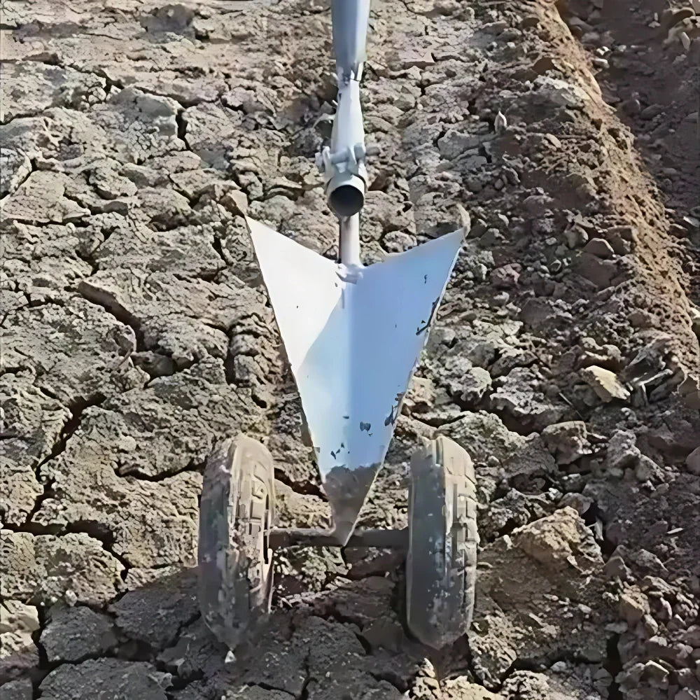 Garden Tool Supporter with Double Wheels