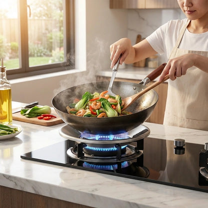 Gas Stove Fire & Windproof Saving Stand