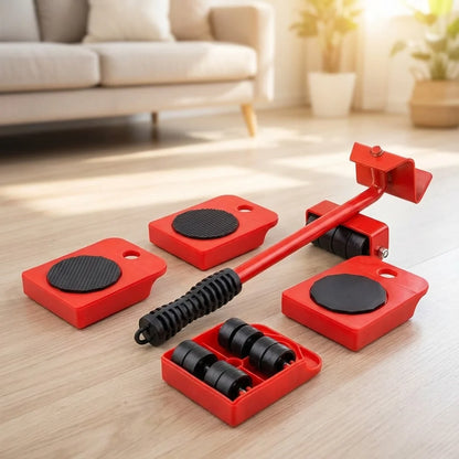 Furniture Lifter -Furniture Lifter Mover Tool Set with Wheel Pads