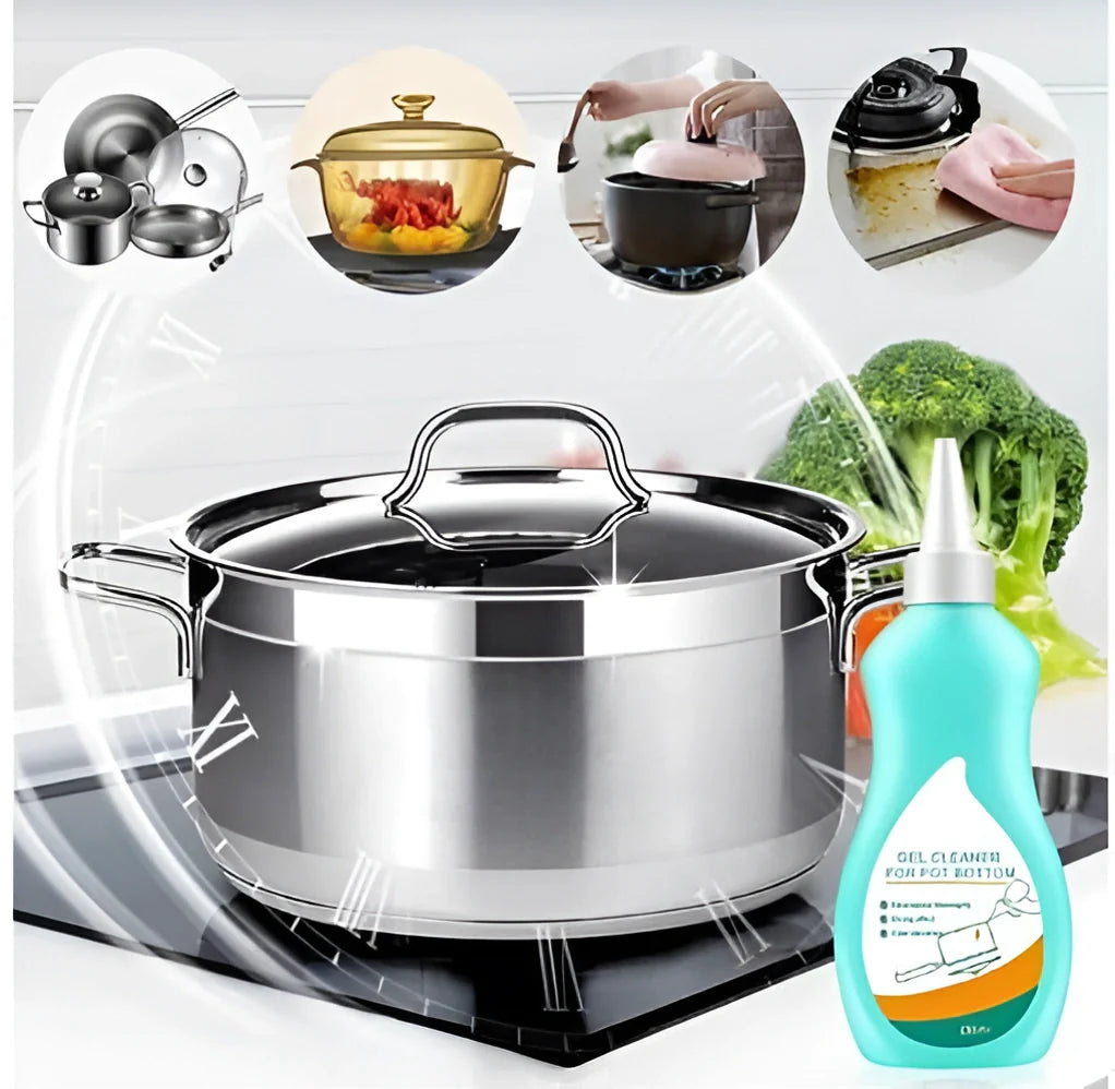Gel Cleaner for Pot Bottom Pack of 1 Kitchenware