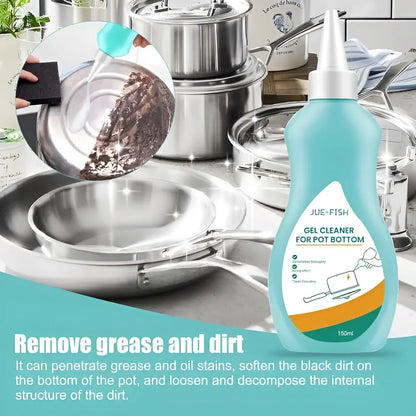 Gel Cleaner for Pot Bottom Pack of 1 Kitchenware
