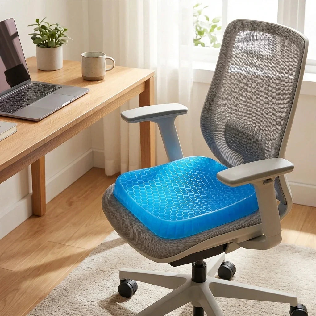 Best gel orthopedic seat cushion – egg sitter - back & lumbar support cushions | 2026 | fast shipping