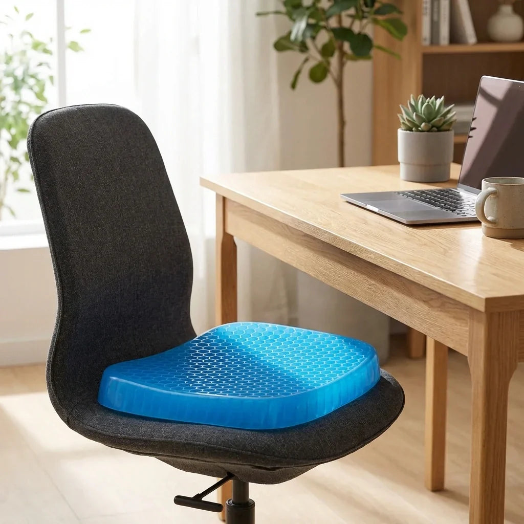Best gel orthopedic seat cushion – egg sitter - back & lumbar support cushions | 2026 | fast shipping