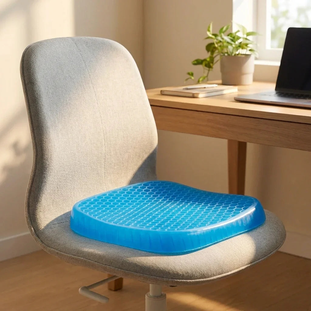 Best gel orthopedic seat cushion – egg sitter - back & lumbar support cushions | 2026 | fast shipping