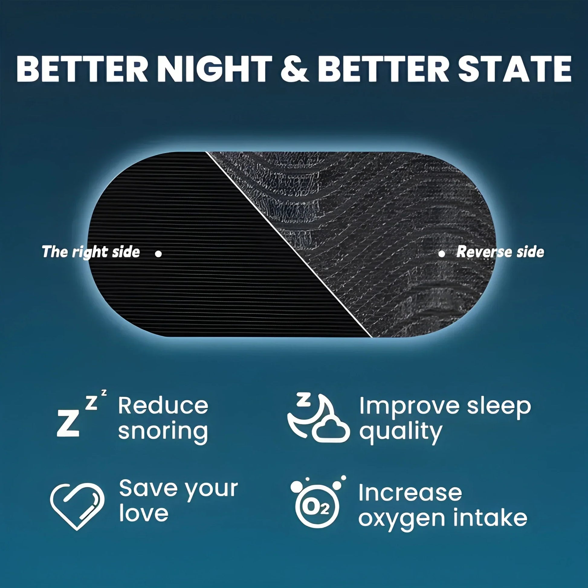 Easy Breathing Mouth Tape – 30 Pcs