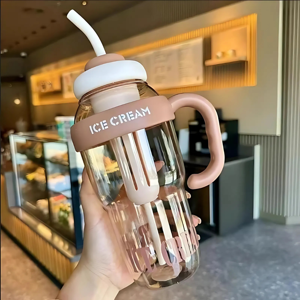 Giant Straw Water Bottle