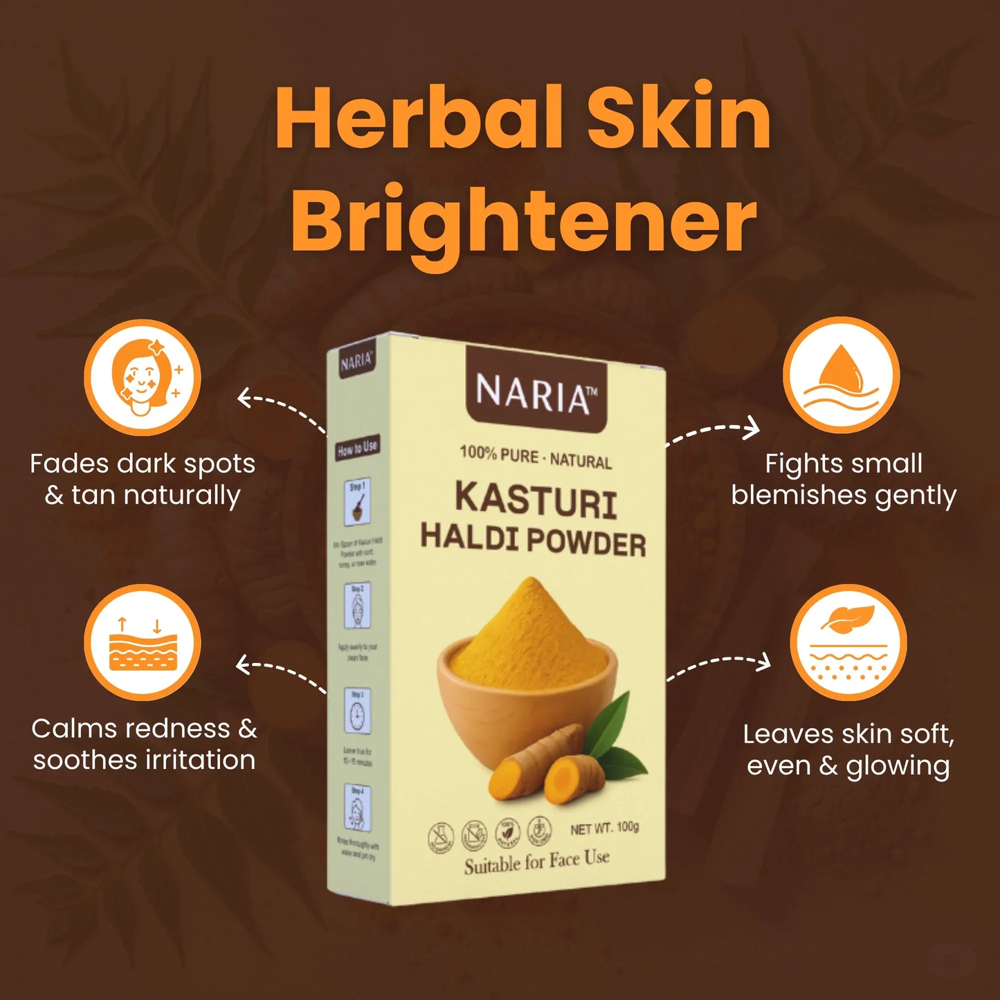 Naria Natural Kasturi Haldi
