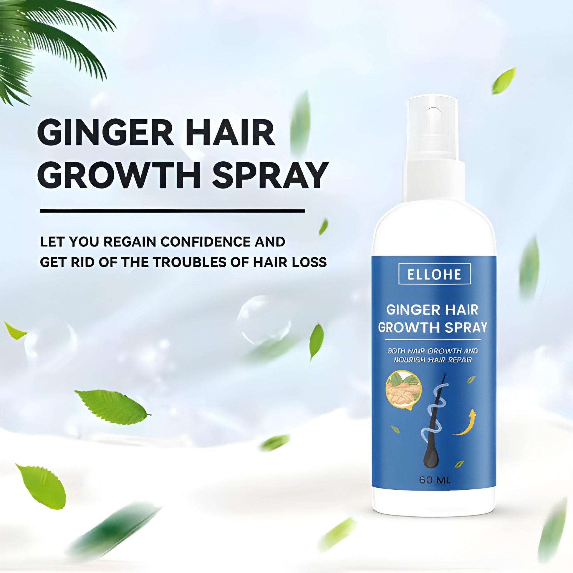Ginger Hair Growth Spray