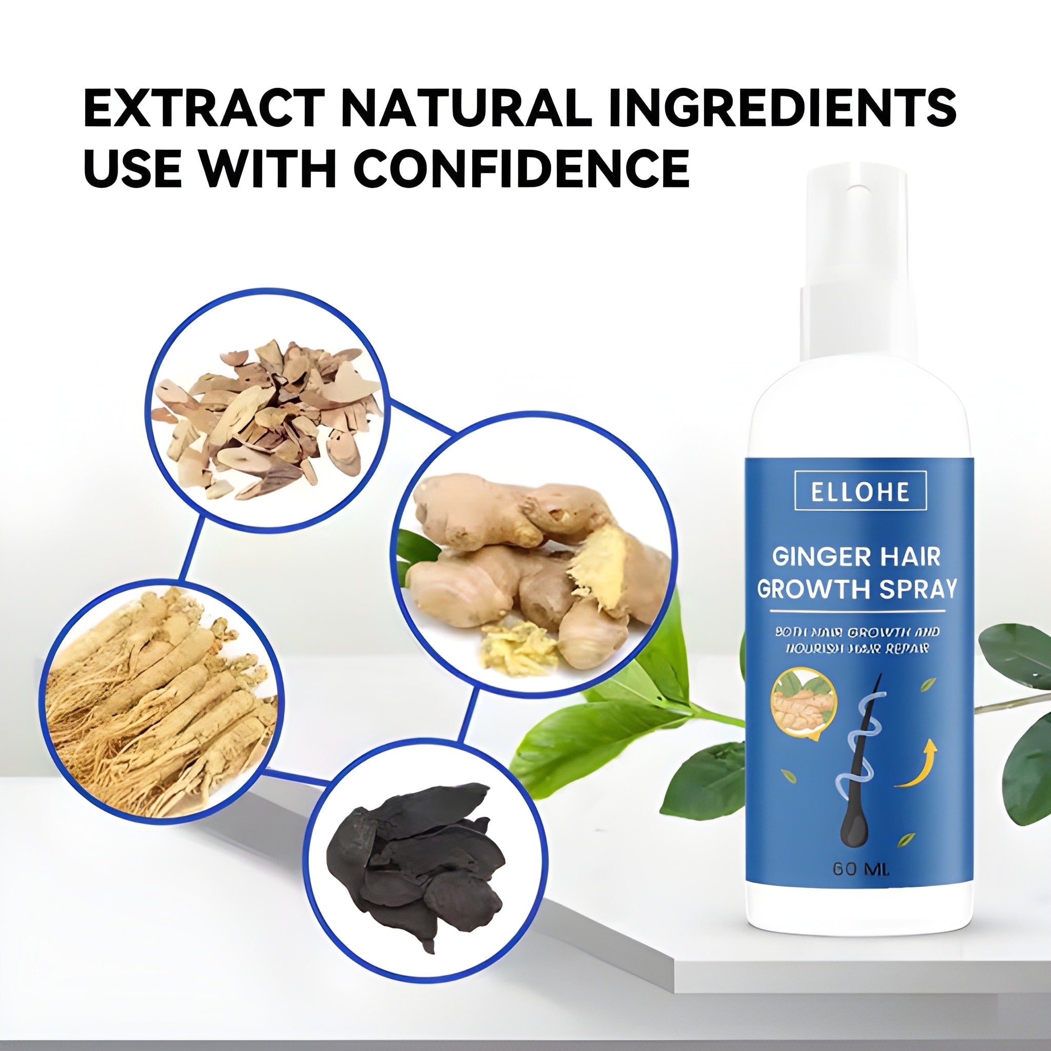 Ginger Hair Growth Spray