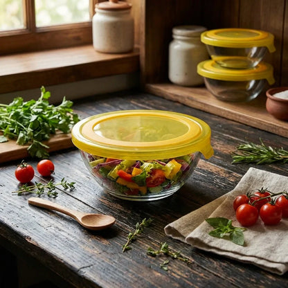 Best glass bowl set mixing (3 pcs) - food storage containers | 2026 | fast shipping