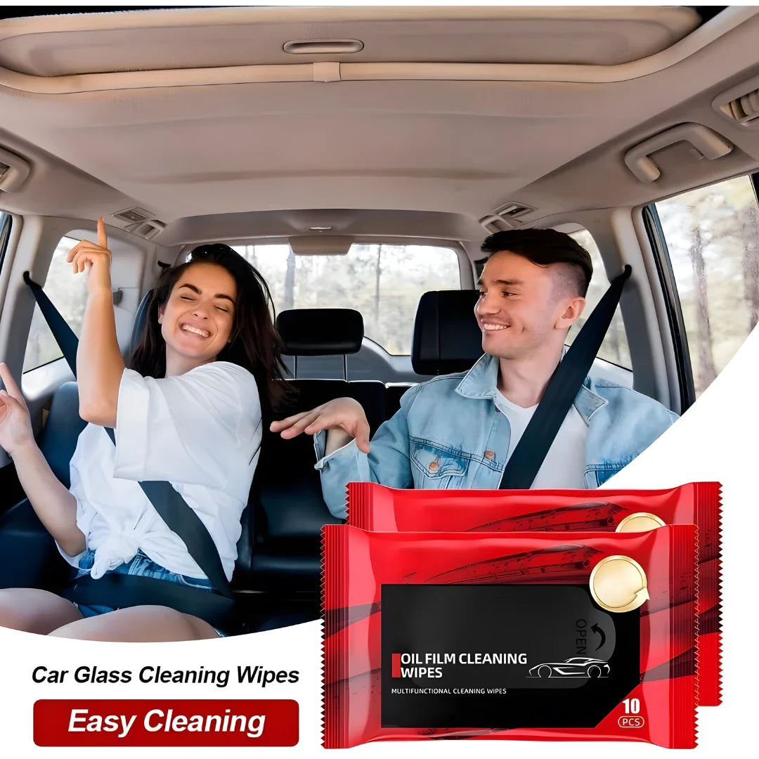 Glass Cleaning Wipes 40pc