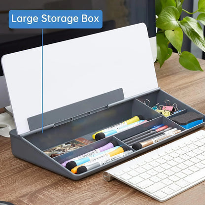 Glass Dry Erase Desk Organizer Home Accessories