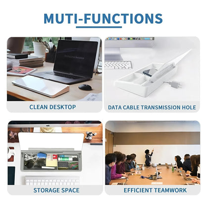 Glass Dry Erase Desk Organizer Home Accessories