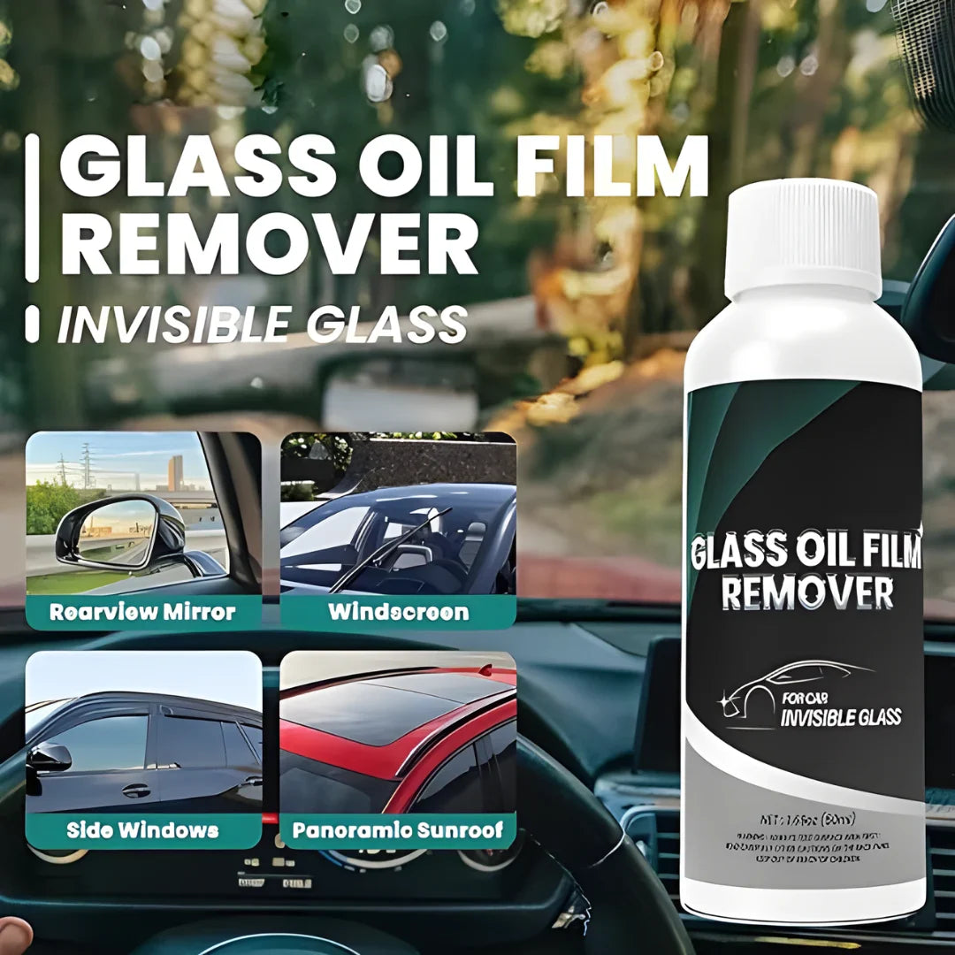 Glass Oil Film Remover 200 ml Pack of 2