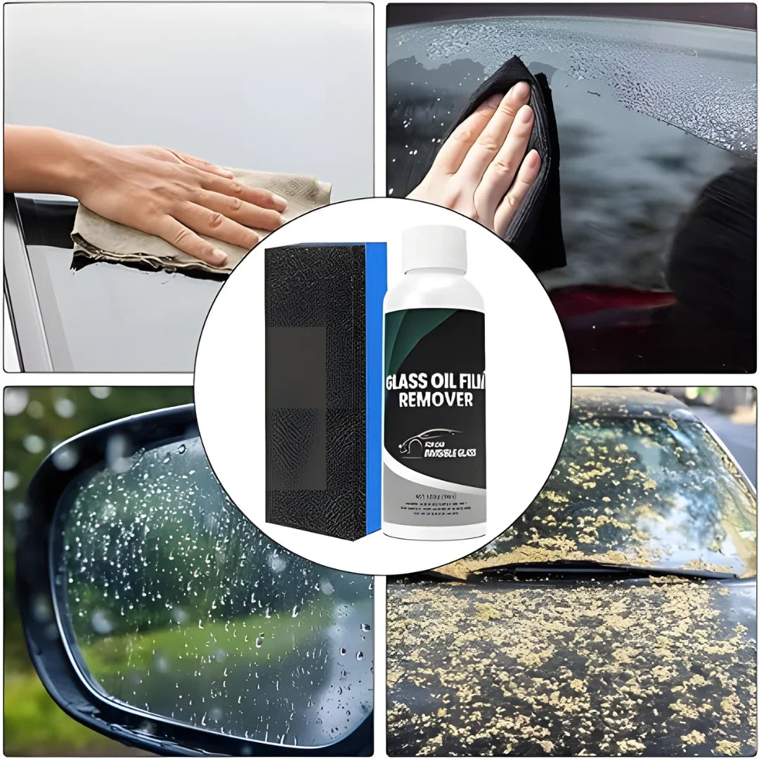 Glass Oil Film Remover 200 ml Pack of 2