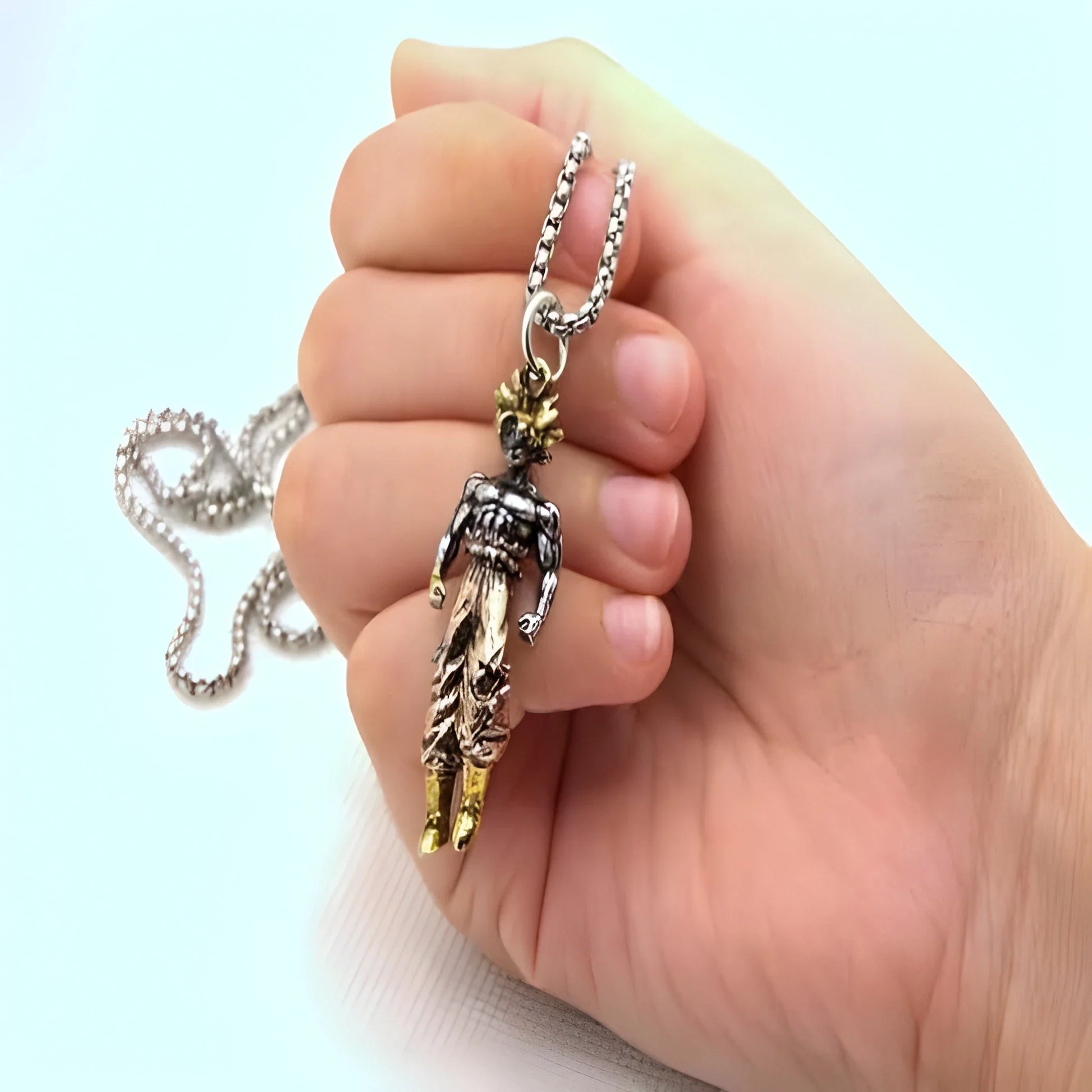Goku Inspired Pendant Chain