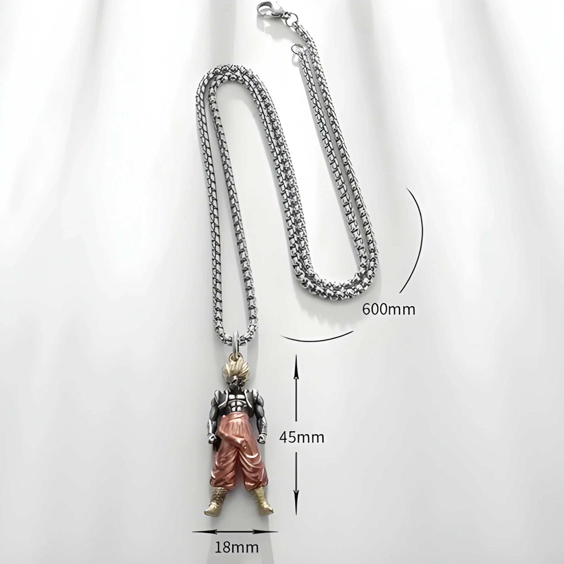 Goku Inspired Pendant Chain