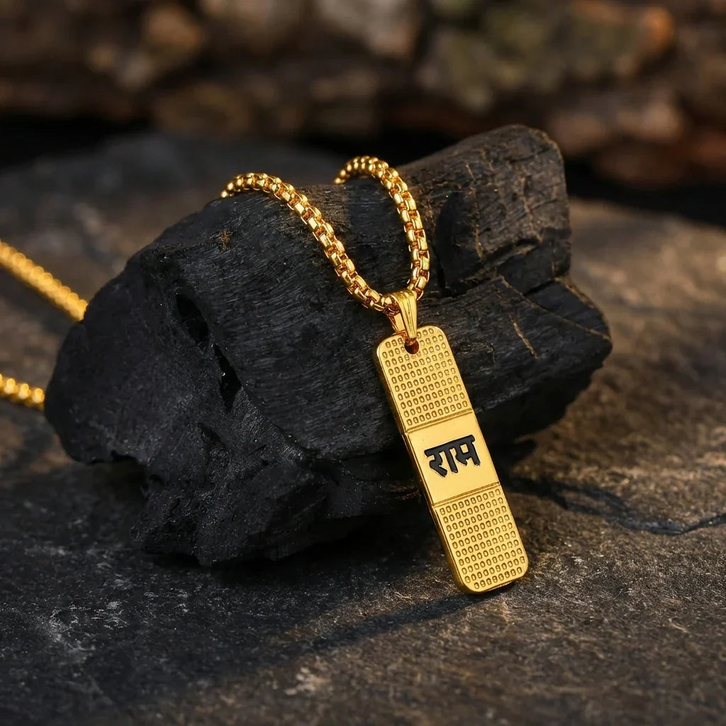 Best gold-plated ram naam locket - necklaces | 2026 | fast shipping