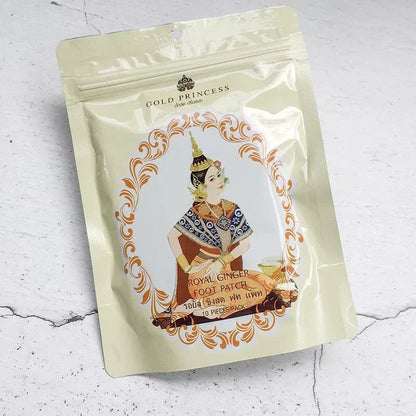 Gold Princess Royal Foot Patches