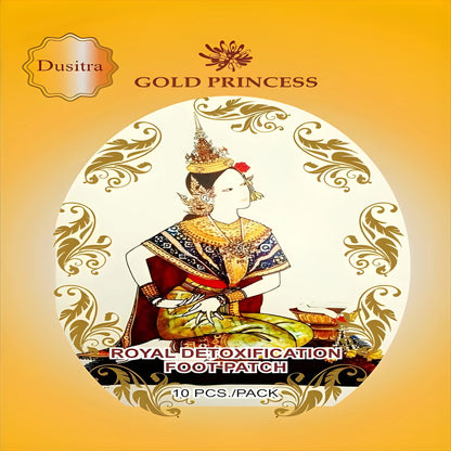 Gold Princess Royal Foot Patches