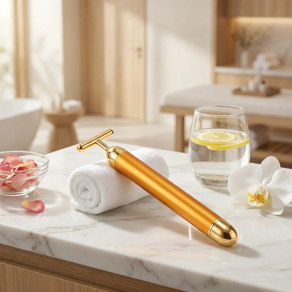 Best golden facial massager - electric massagers | 2026 | fast shipping