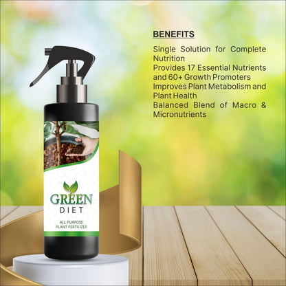 Green Diet All Purpose Plant Fertilizer (Buy 1 get 1 free) Free Size Biofertilizer