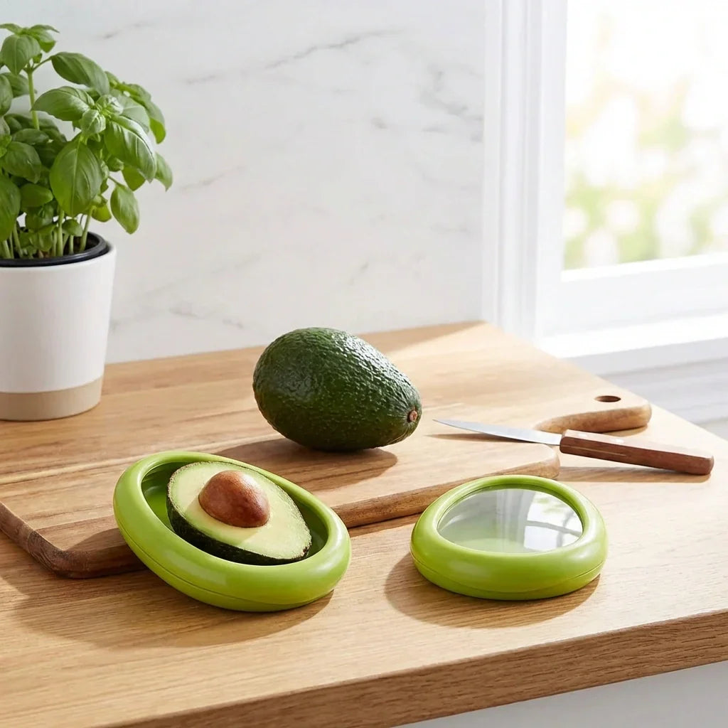 Best green oval vegetable fruit storage box - food containers | 2026 | fast shipping