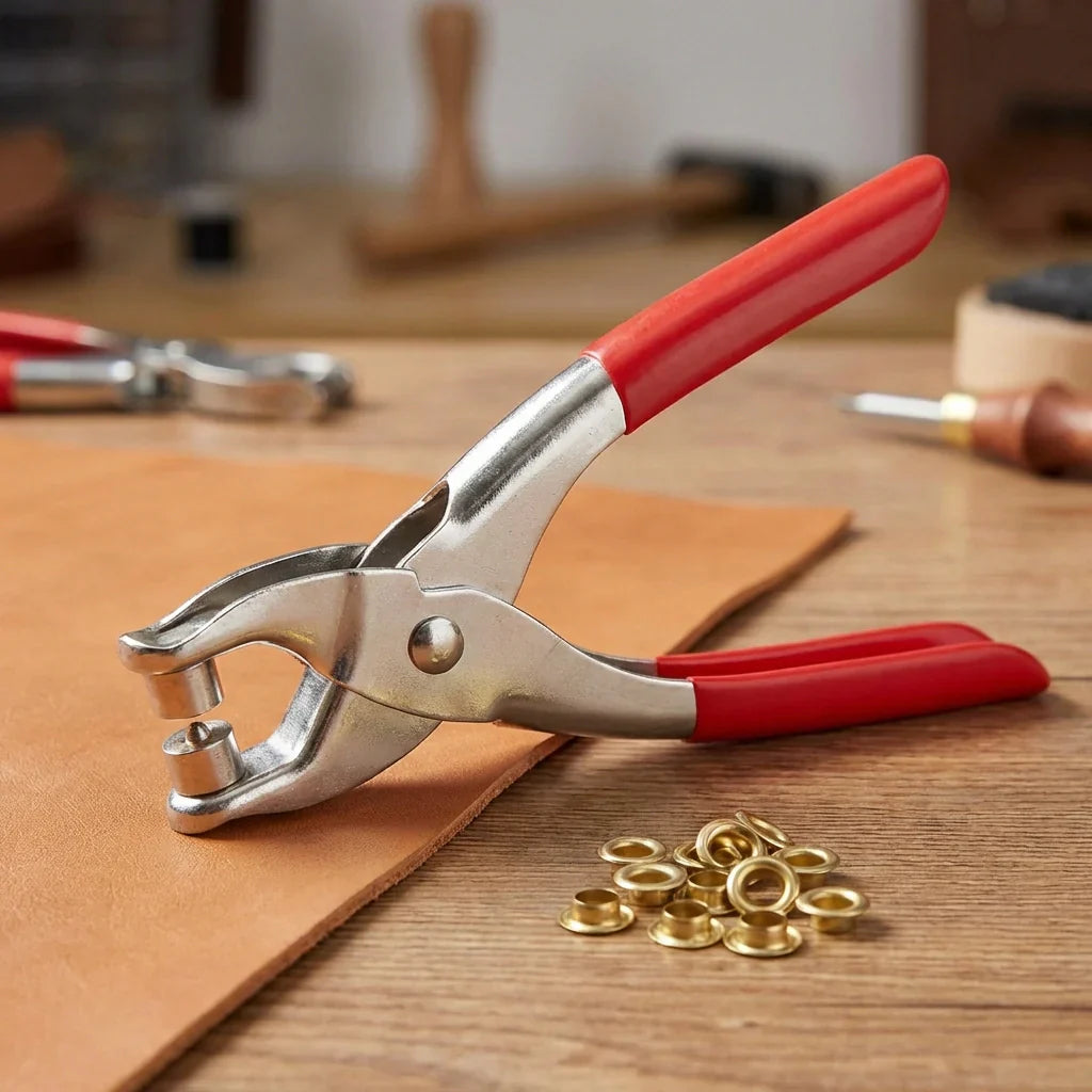 Best grommet setting tool with 25 pcs gold eyelets - grommets | 2026 | fast shipping